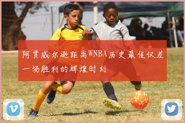 阿贾威尔逊距离WNBA历史最佳仅差一场胜利的辉煌时刻