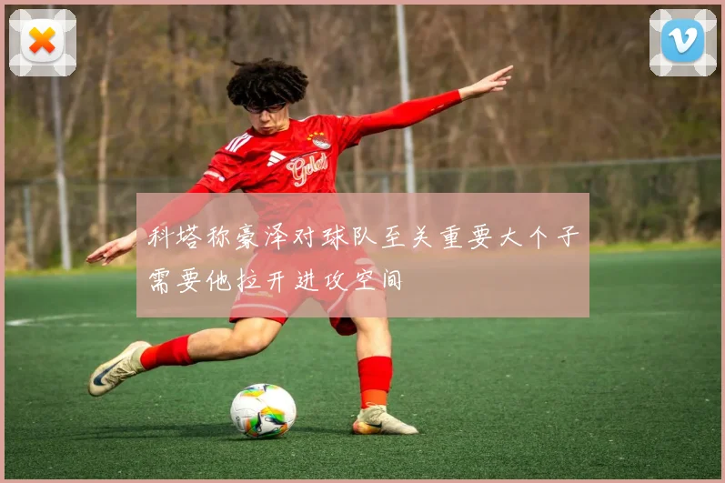 科塔称豪泽对球队至关重要大个子需要他拉开进攻空间